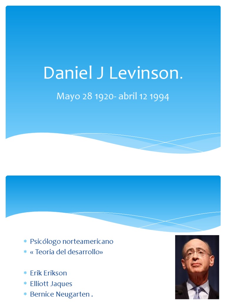 Daniel J. Levinson
