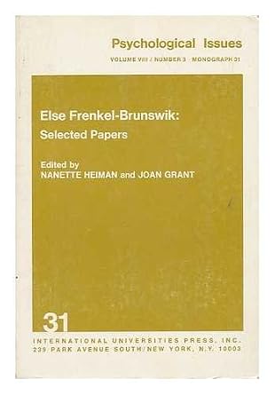 Else Frenkel-Brunswik